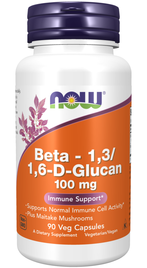 Beta 1,3/1,6- D -Glucan 100 mg Veg Capsules