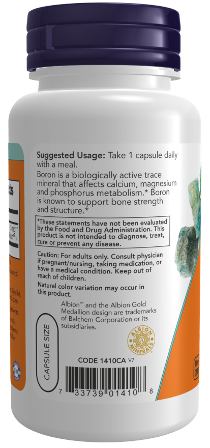 Boron 3 mg Veg Capsules
