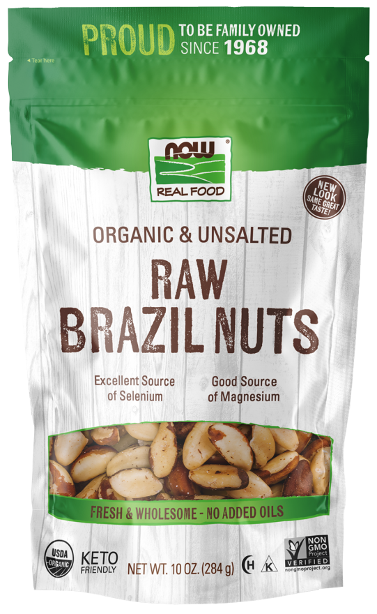 Brazil Nuts, Organic, Raw & Unsalted