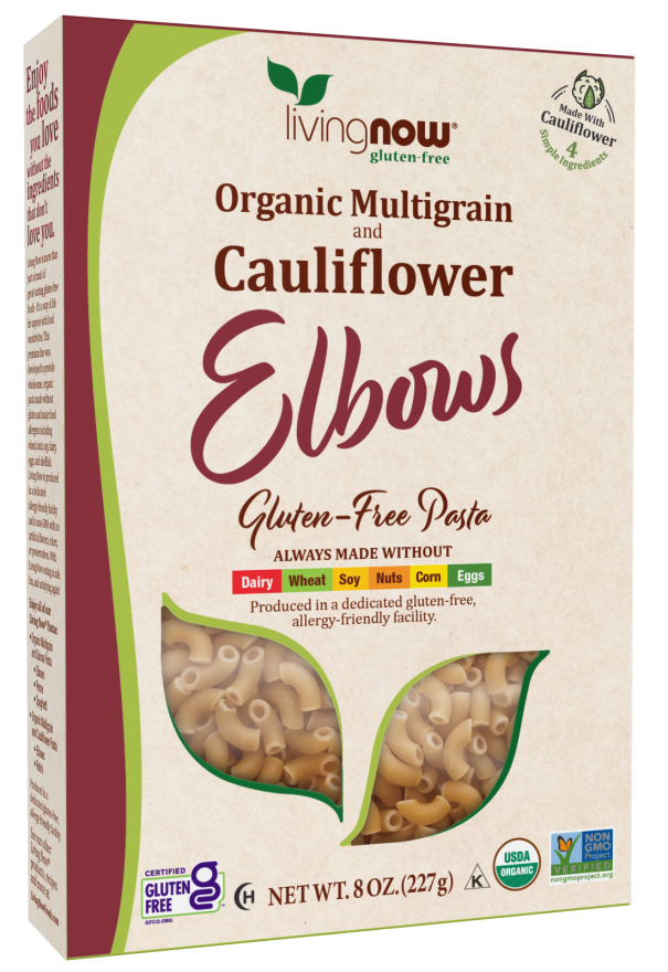 Cauliflower and Multigrain Elbows Pasta, Organic