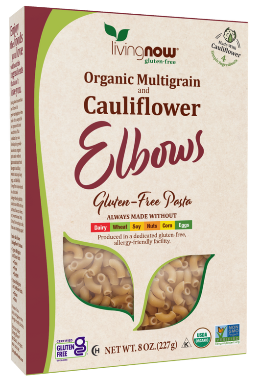 Cauliflower and Multigrain Elbows Pasta, Organic