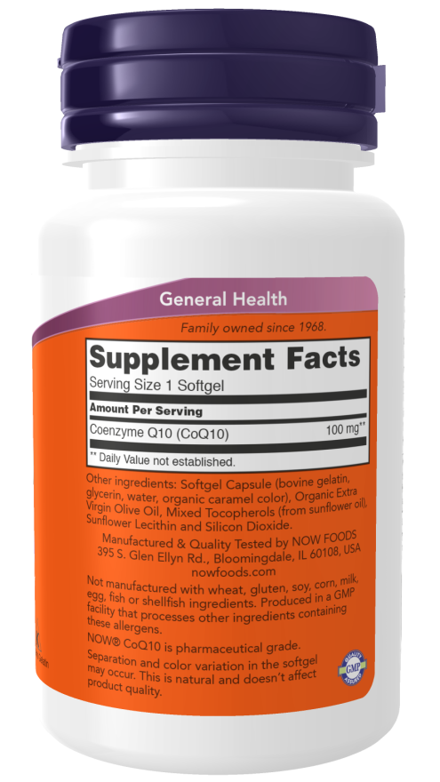 CoQ10 100 mg Softgels