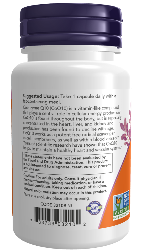CoQ10 100 mg with Hawthorn Berry Veg Capsules