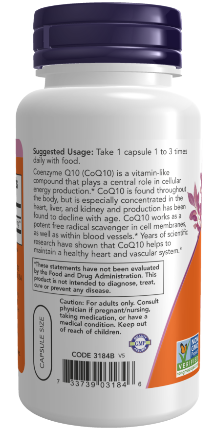 CoQ10 30 mg Veg Capsules