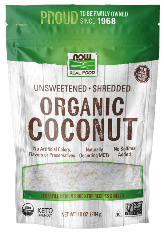 Coconut, Organic, Unsweetened & Shredded
