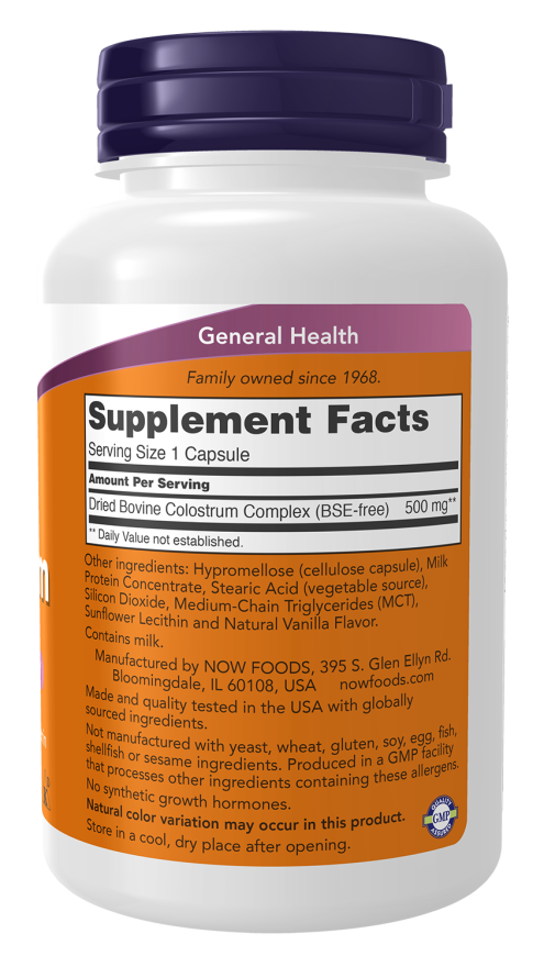 Colostrum 500 mg Capsules