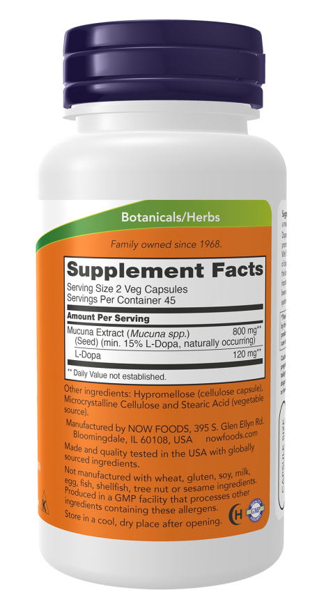 Dopa Mucuna Veg Capsules