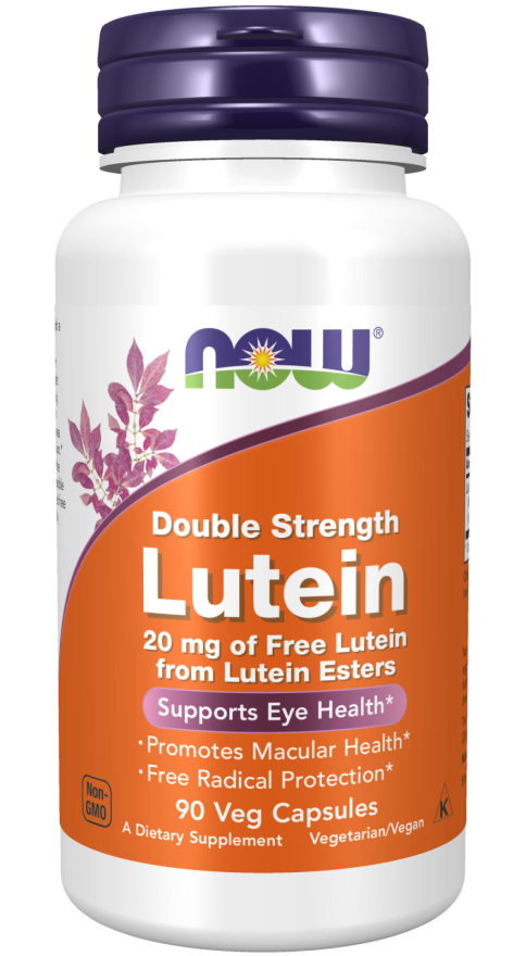 Lutein, Double Strength 20 mg Veg Capsules