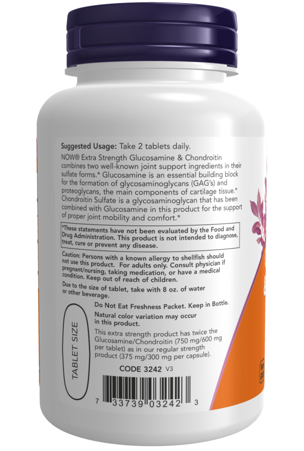 Glucosamine & Chondroitin Extra Strength Tablets