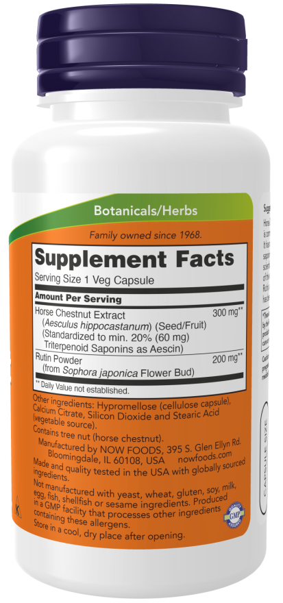 Horse Chestnut 300 mg Veg Capsules