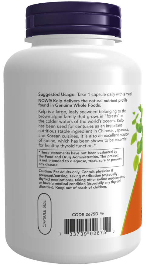 Kelp 325 mcg Veg Capsules