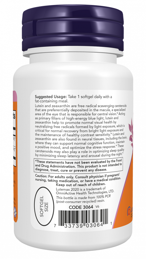 Lutein & Zeaxanthin Softgels
