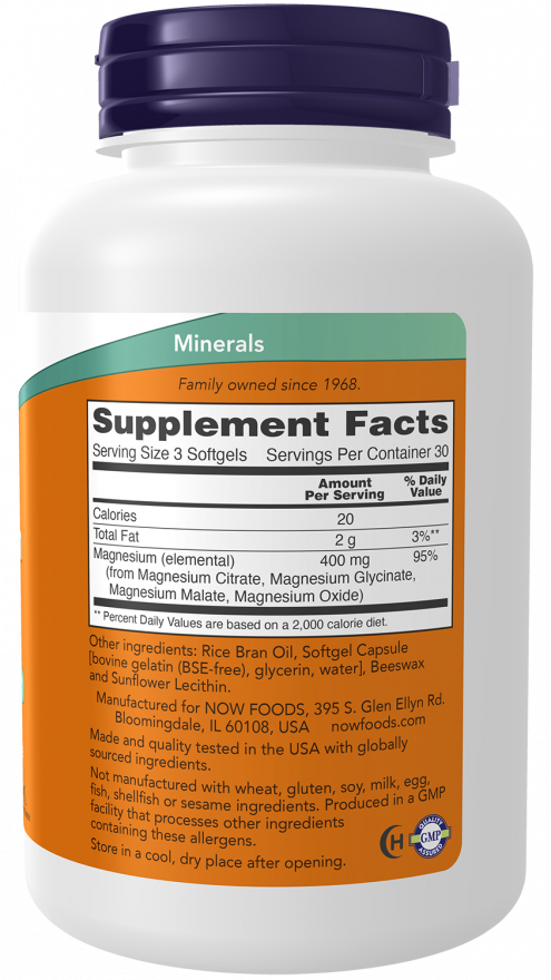 Magnesium Citrate Softgels