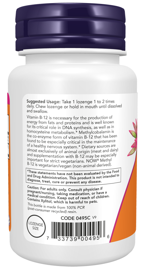 Methyl B-12 1,000 mcg Lozenges