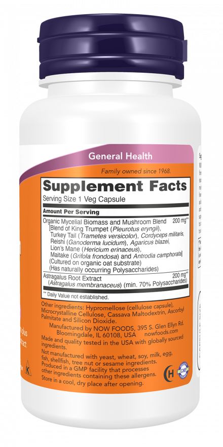 Mushroom Immune Renew Veg Capsules