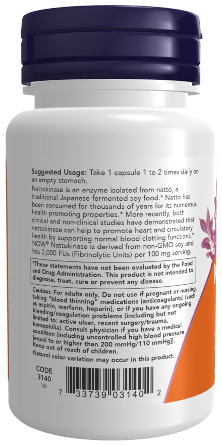 Nattokinase 100 mg (60)
