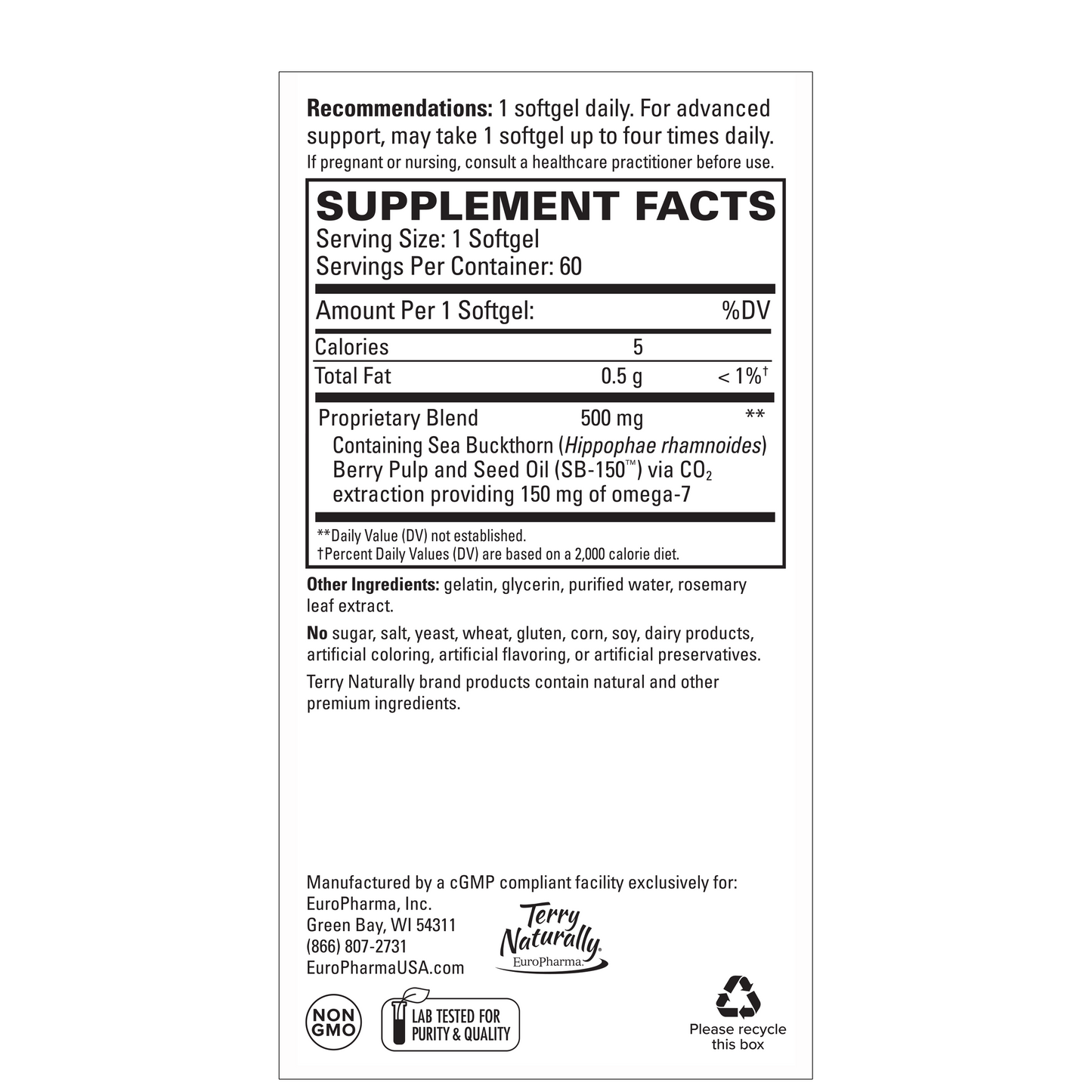 Omega 7 Dry Eye (60)