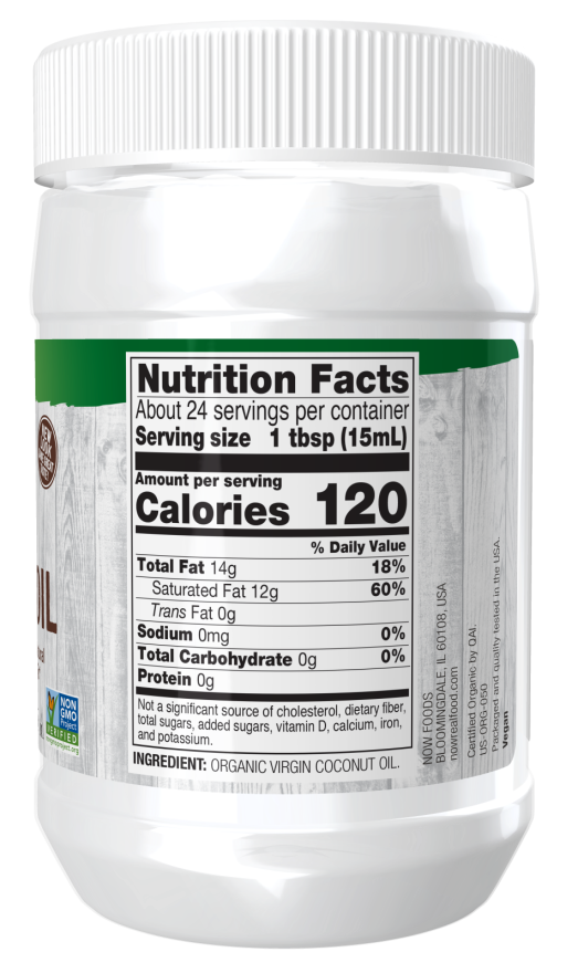 Virgin Coconut Cooking Oil, Organic