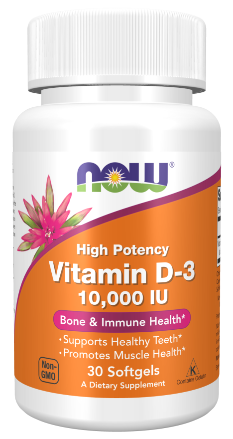 Vitamin D-3 10,000 IU Softgels