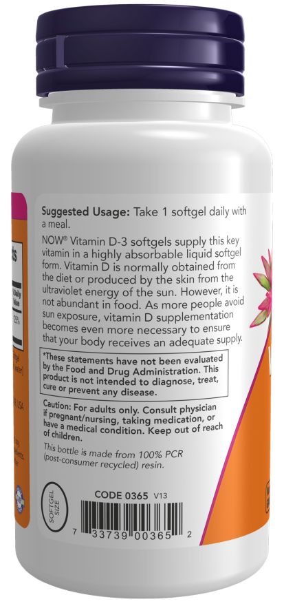 Vitamin D-3 1000 IU Softgels