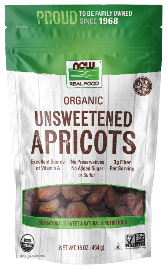 Apricots Organic Unsw. 16 oz