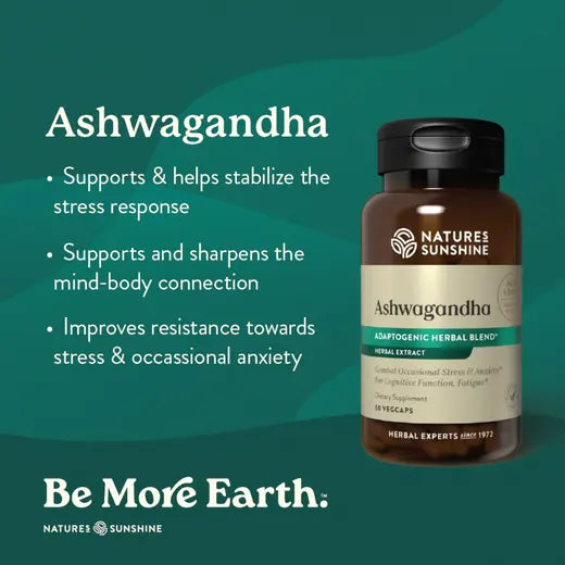 Ashwagandha - Dietary Supplement for Occasional Stress & Anxiety Support