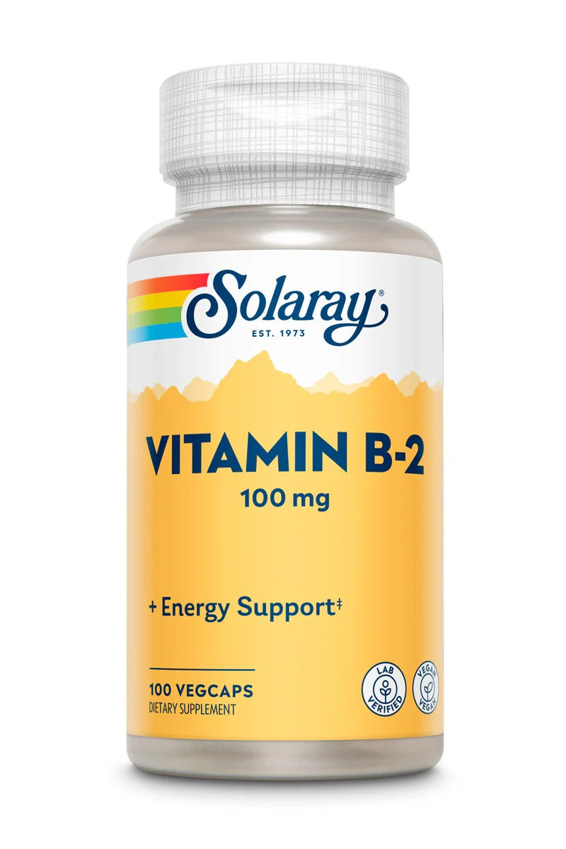 Vitamin B-2 (Riboflavin) 100mg (100)Caps