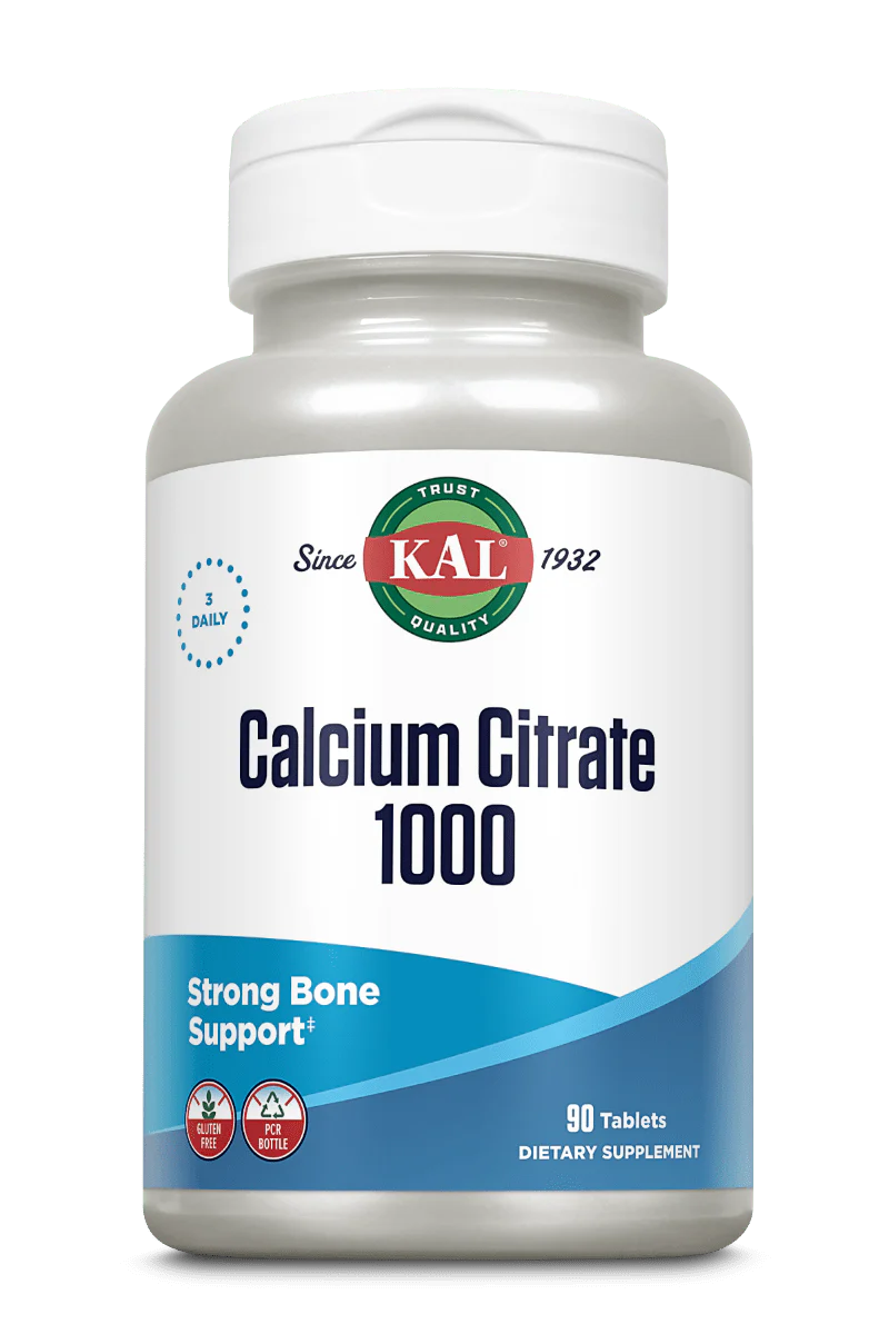 Calcium Citrate 1000 Tablets 180ct