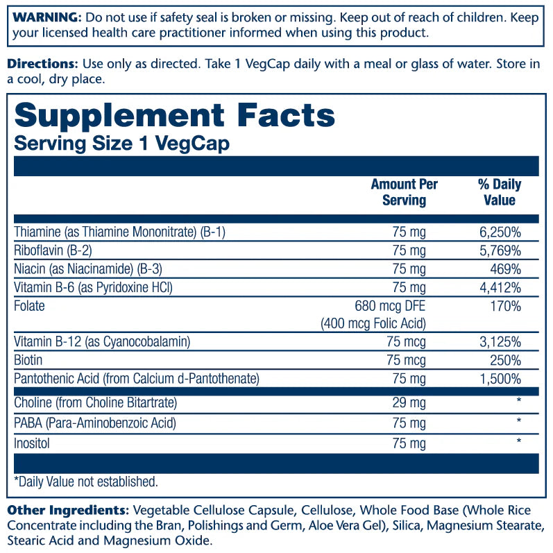 Vitamin B-Complex 75, Timed-Release (100)Caps