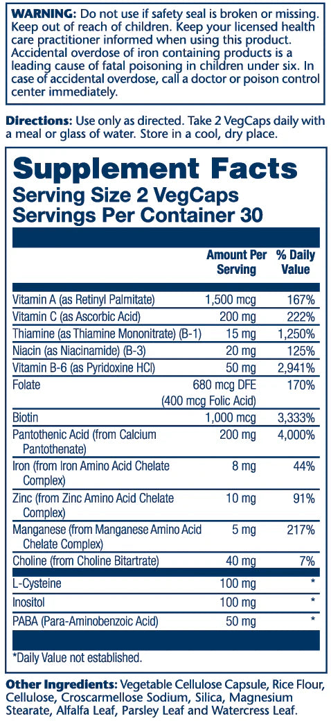 Hair Nutrients (120)Caps