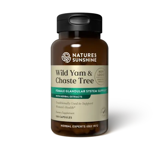 Wild Yam & Chaste Tree (100 caps)