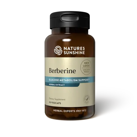 Berberine - Herbal Dietary Supplement for Metabolism (90 caps)