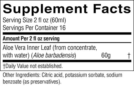 Aloe Vera Juice Dietary Supplement (32 fl. oz.)