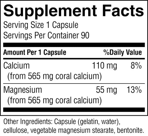 Coral Calcium (90 caps)
