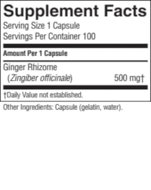 Ginger (100 caps)