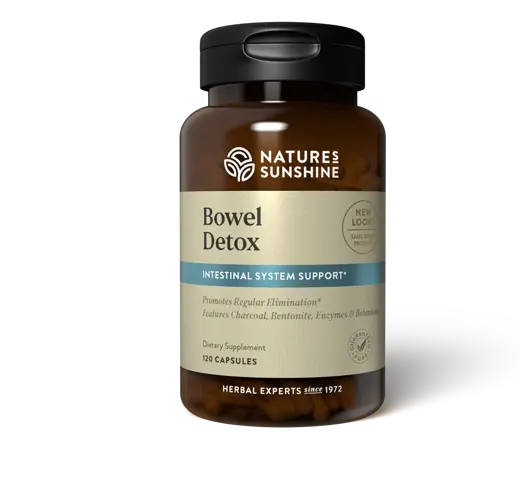 Bowel Detox - GI Support and Digestive Function (120 caps)
