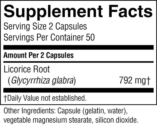 Licorice Root (100 caps)