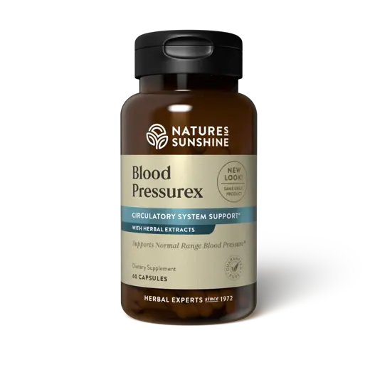 Blood Pressurex - Circulatory System Herbal Supplement (60 caps)