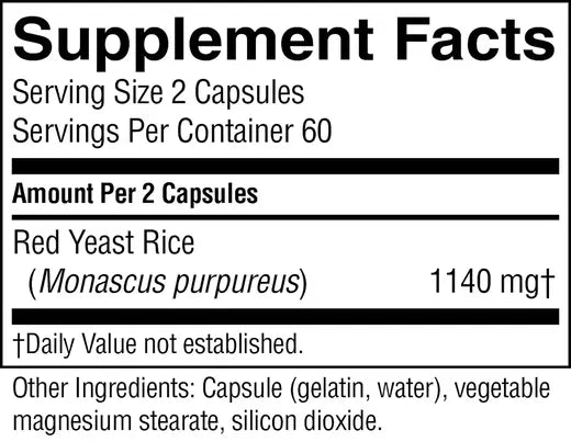 Red Yeast Rice (120 caps)