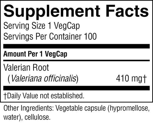 Valerian Root (100 caps)