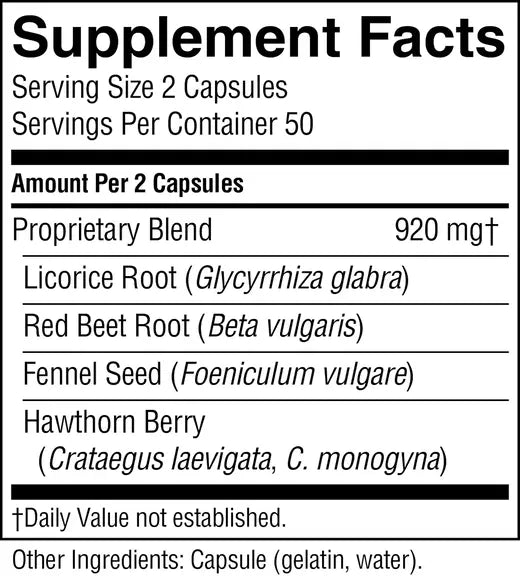 Red Beet Root Formula (100 caps)