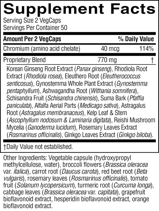 Herbal Energizer Adaptamax® (100 caps)