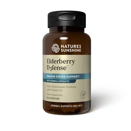 Elderberry D3fense - Herbal Extract Immune Support (90 caps)