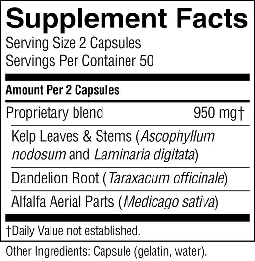 Herbal Trace Minerals (100 caps)